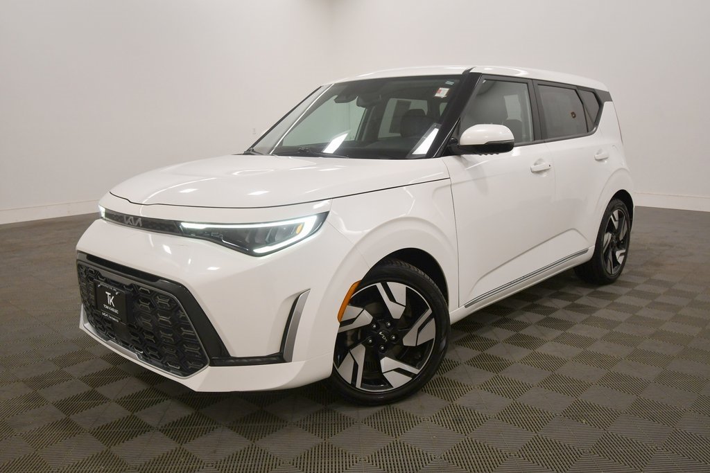 Certified 2023 Kia Soul GT-Line with VIN KNDJ53AU8P7859542 for sale in Rochester, Minnesota