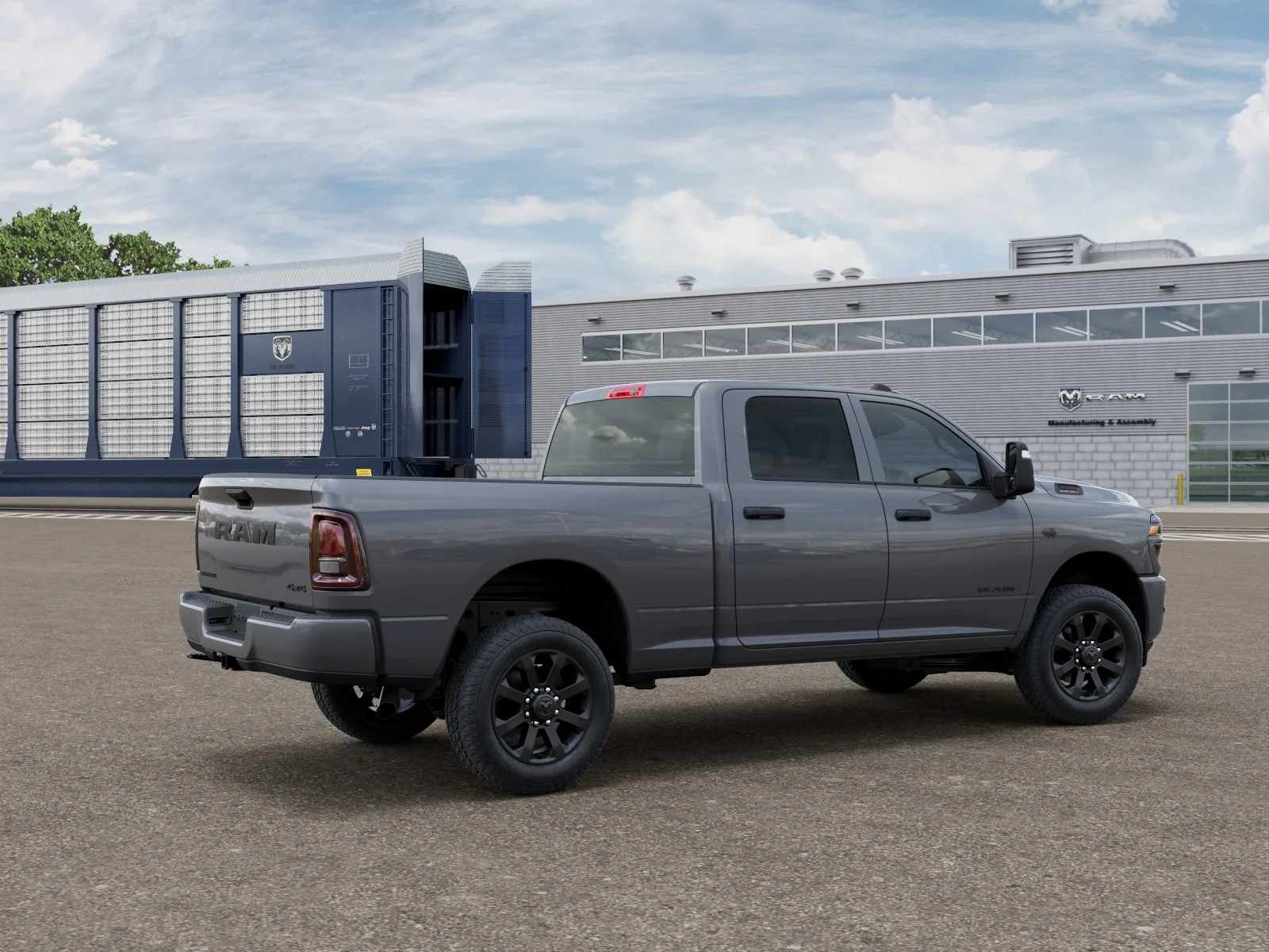 New 2027 Ceramic Gray Clearcoat RAM BIG HORN image 2