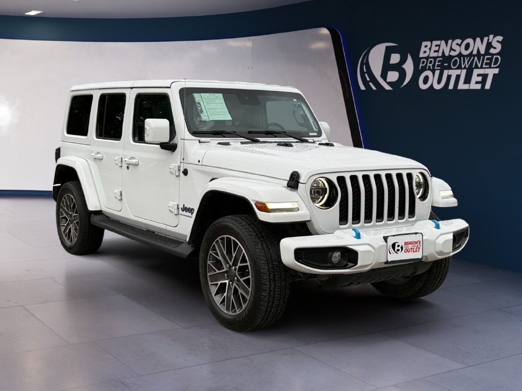 Used 2023 White Jeep Sahara 4xe image 7