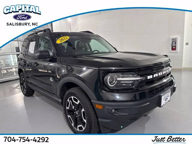 Used 2022 Black Ford Outer Banks image 1