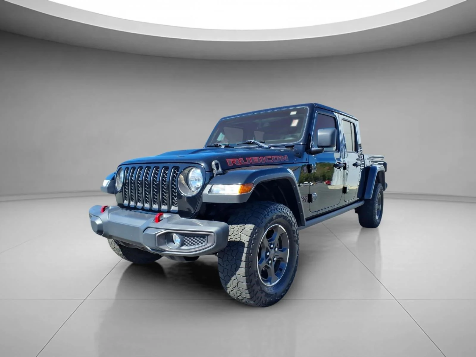 Used 2023 Black Clearcoat Jeep Rubicon image 1