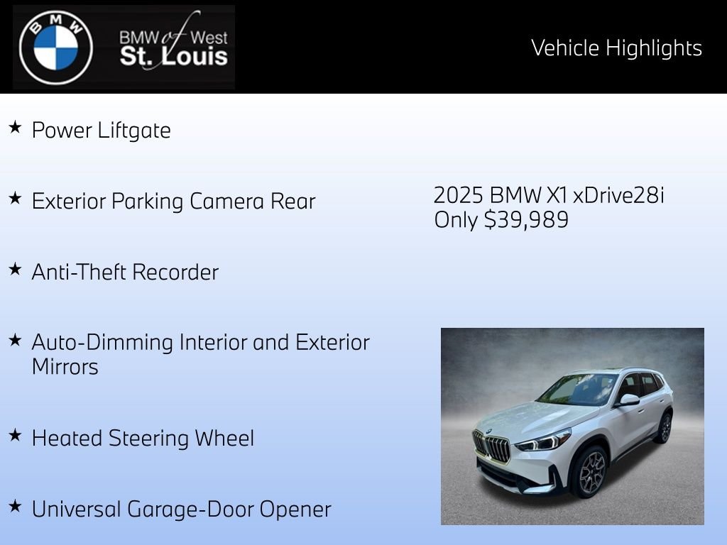 Certified Used 2025 White BMW xDrive28i image 23