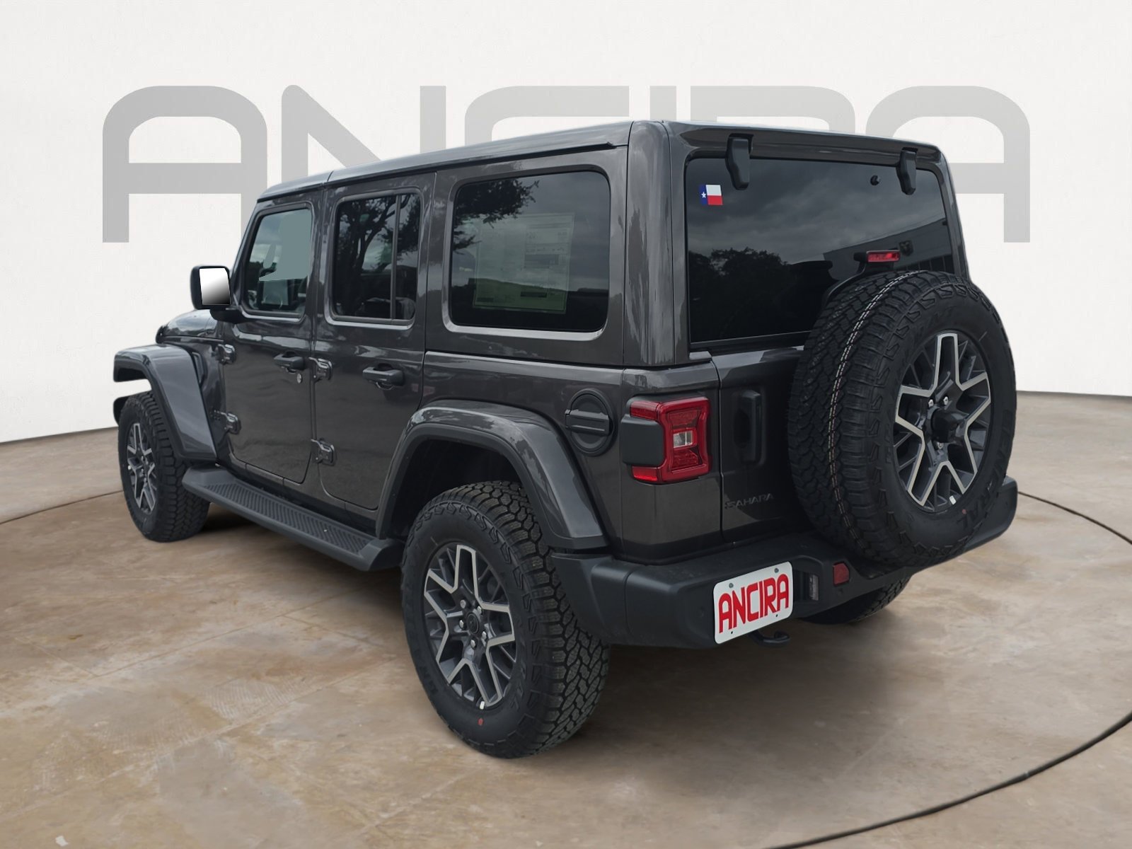 New 2026 Granite Crystal Metallic Clearcoat Jeep Sahara image 8