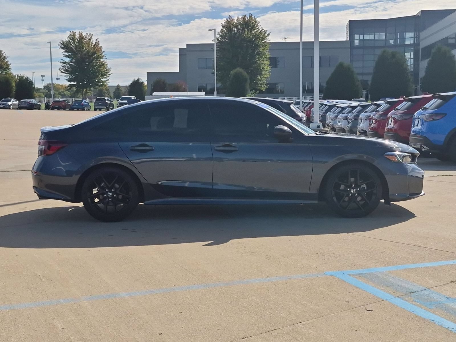 Certified Used 2025 Meteorite Gray Metallic Honda Sport Sedan image 6