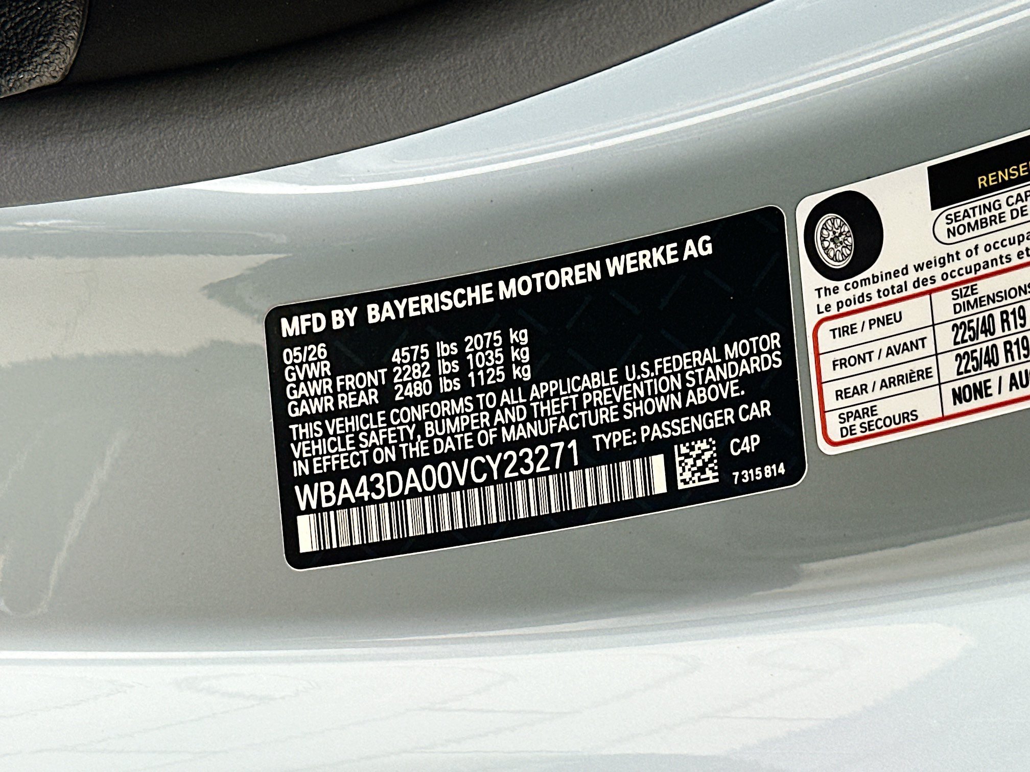 New 2027 Brooklyn Grey Metallic BMW 430i image 24