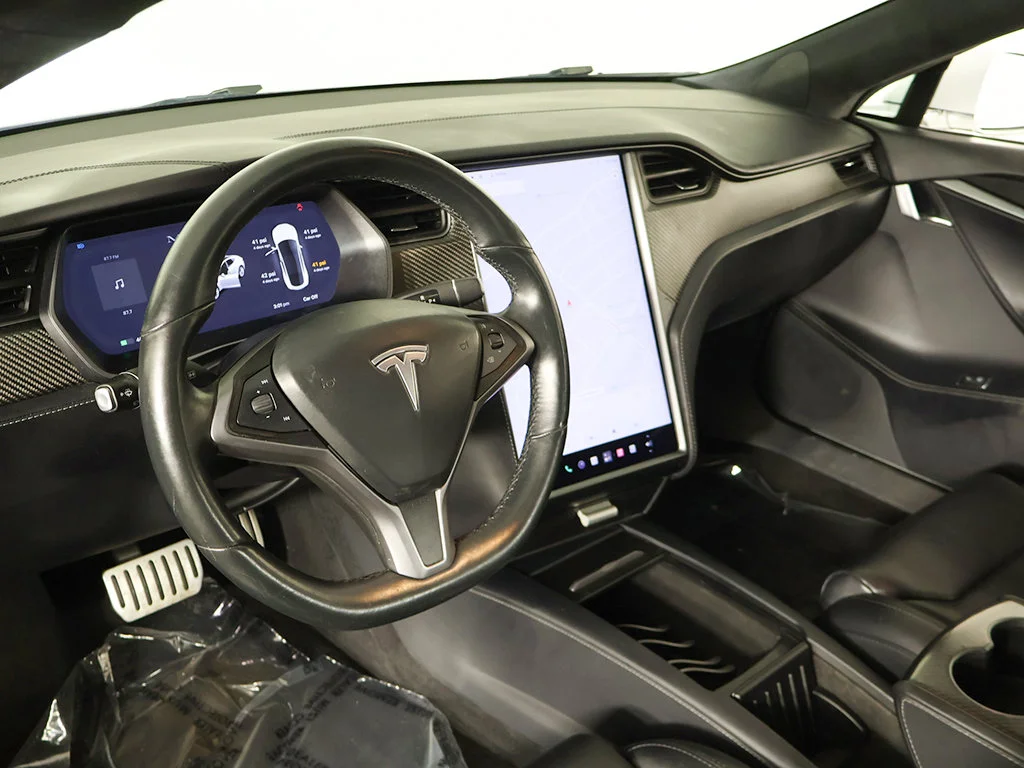 Used 2019 Pearl White Multi-Coat Tesla Performance image 26