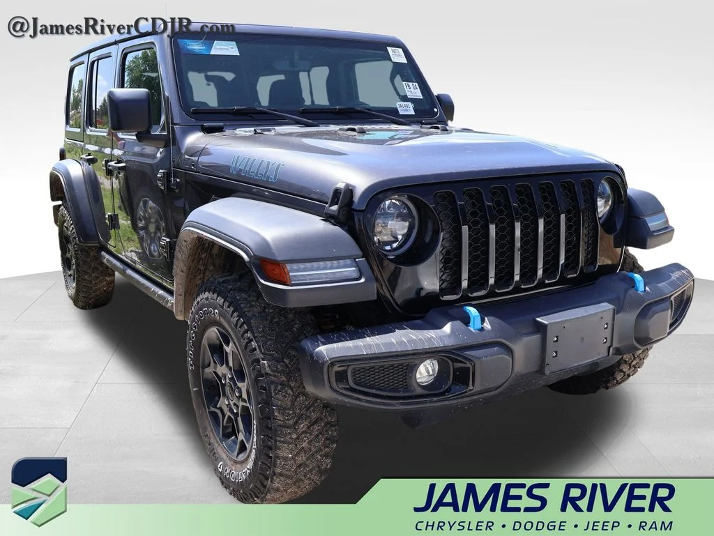 Used 2023 Gray Jeep Willys 4xe image 8