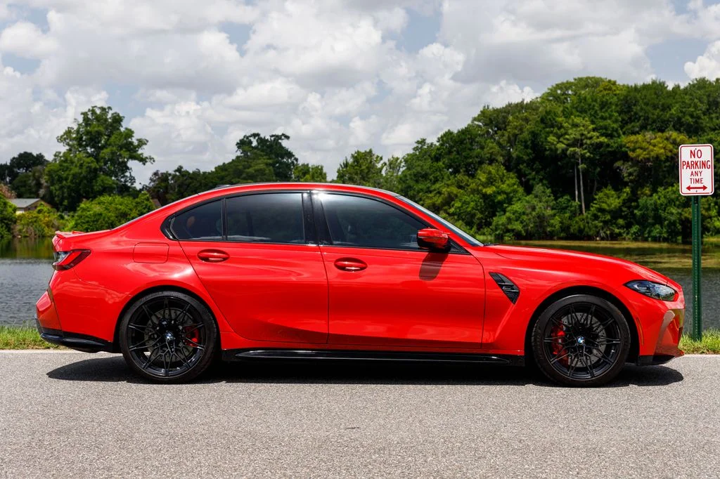 Used 2024 Red BMW Competition image 2