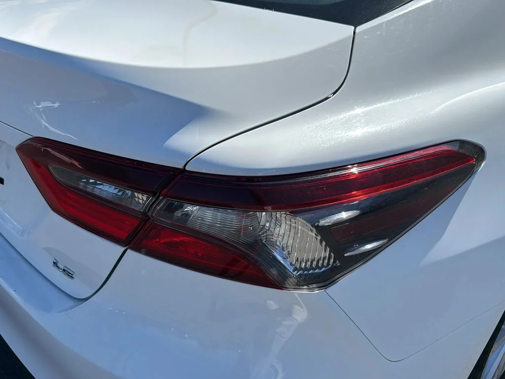 Used 2021 Super White Toyota LE image 33
