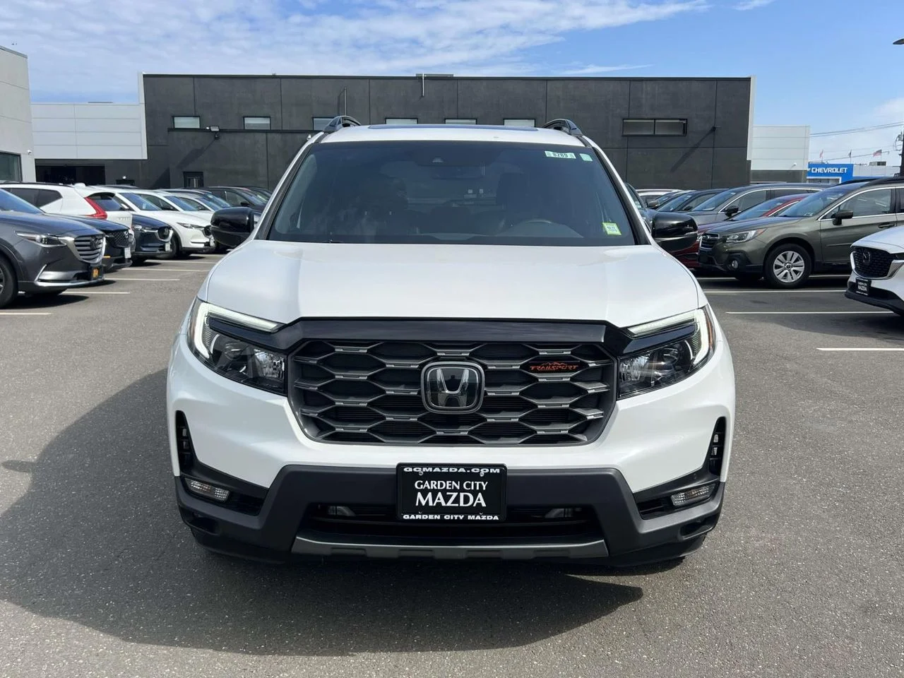 Used 2023 Platinum White Pearl Honda AWD TrailSport image 12