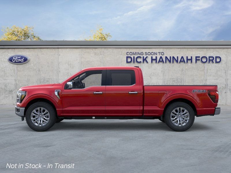 New 2026 Red Ford Lariat image 3