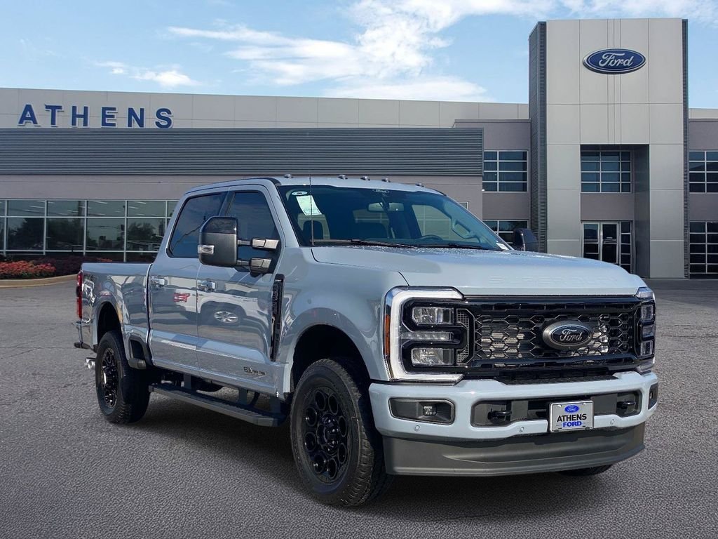 New 2026 Glacier Gray Metallic Tri-Coat Ford F-350® Lariat® image 1