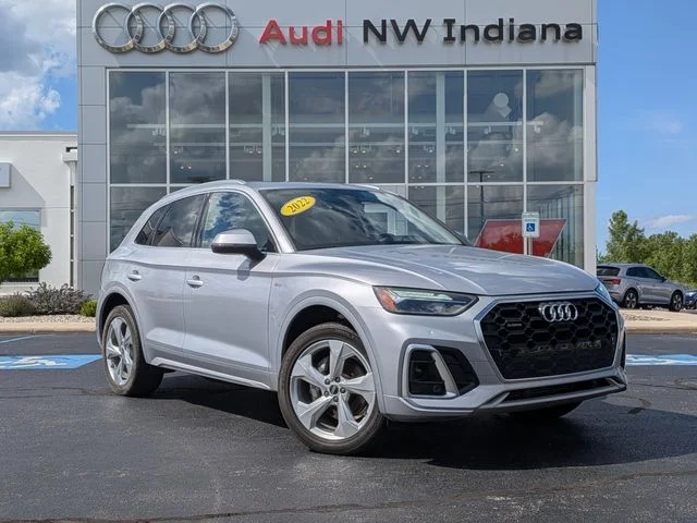 Used 2022 Silver Audi 45 S line Premium image 1