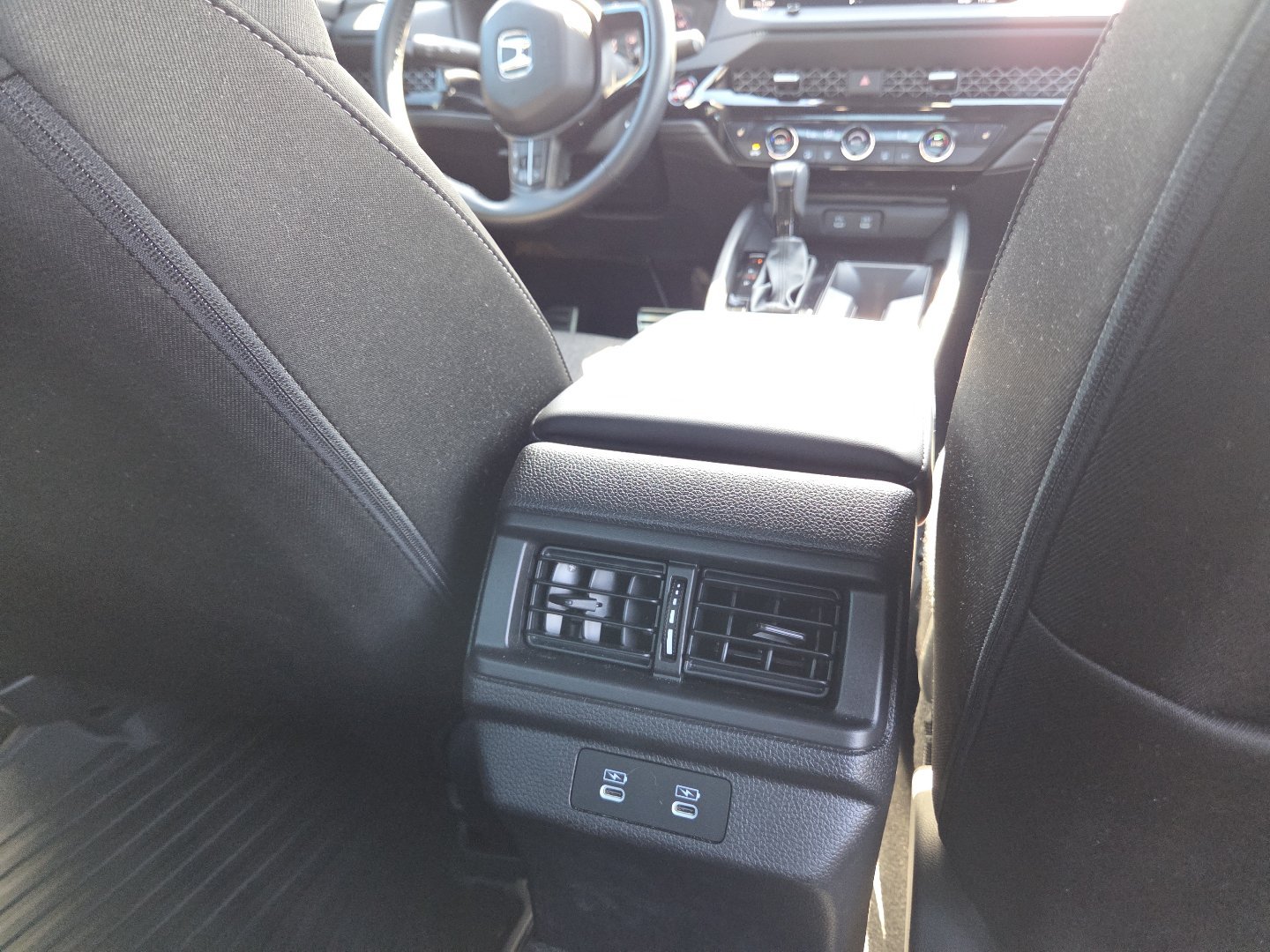 Used 2025 Platinum White Pearl Honda HYBRID SPORT image 56