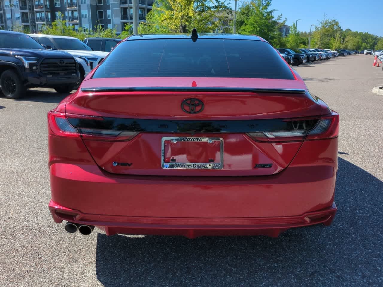 Certified Used 2025 Supersonic Red Toyota XSE image 5