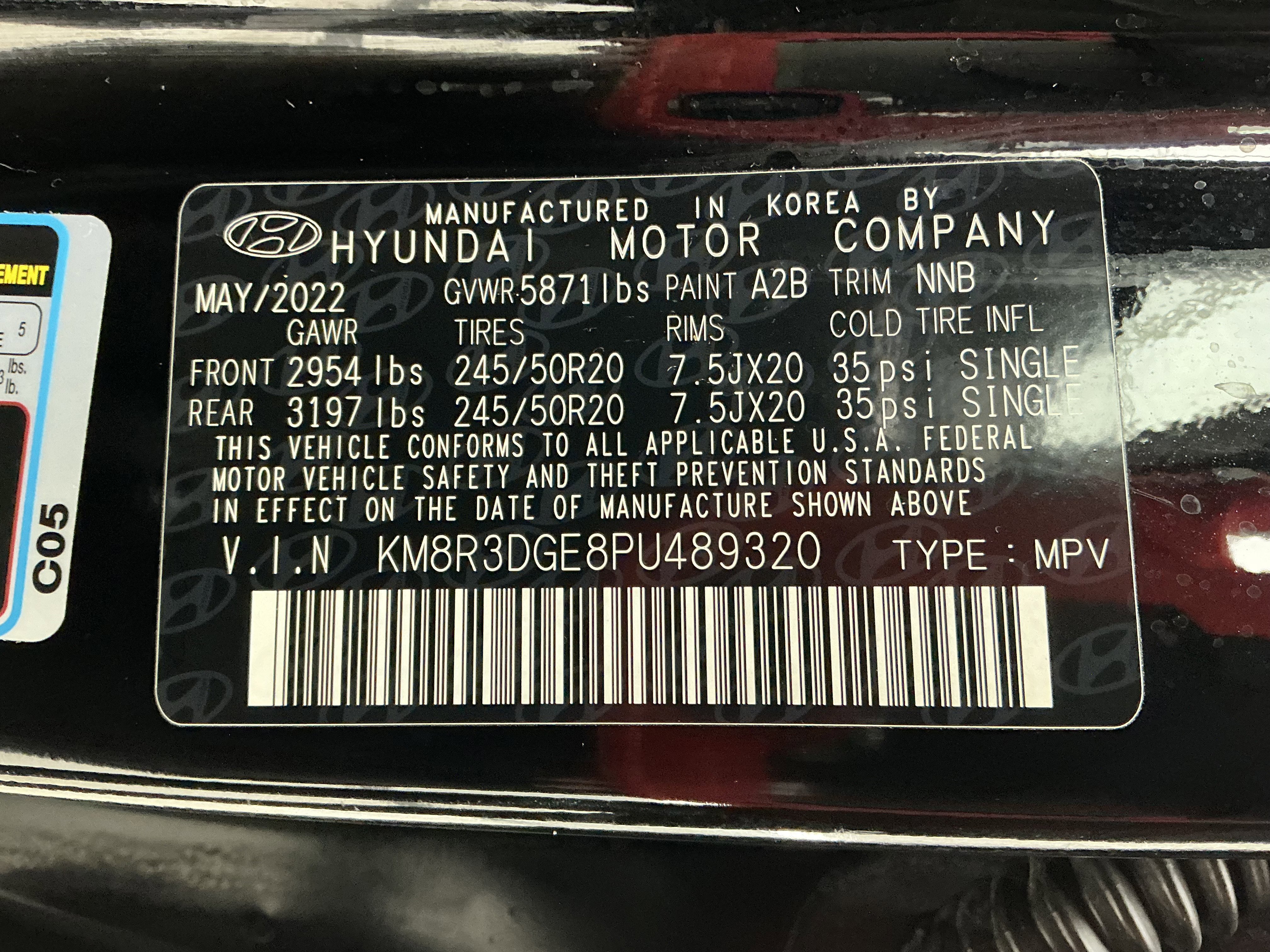 Certified Used 2023 Abyss Black Pearl Hyundai XRT image 15