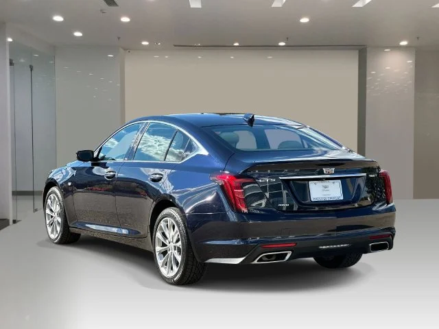 Used 2021 Blue Cadillac Premium Luxury image 4