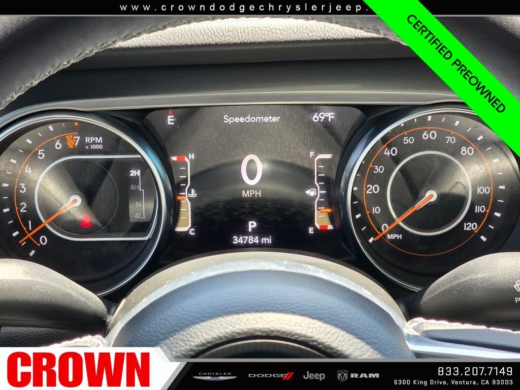 Certified Used 2023 Gray Jeep Overland image 26