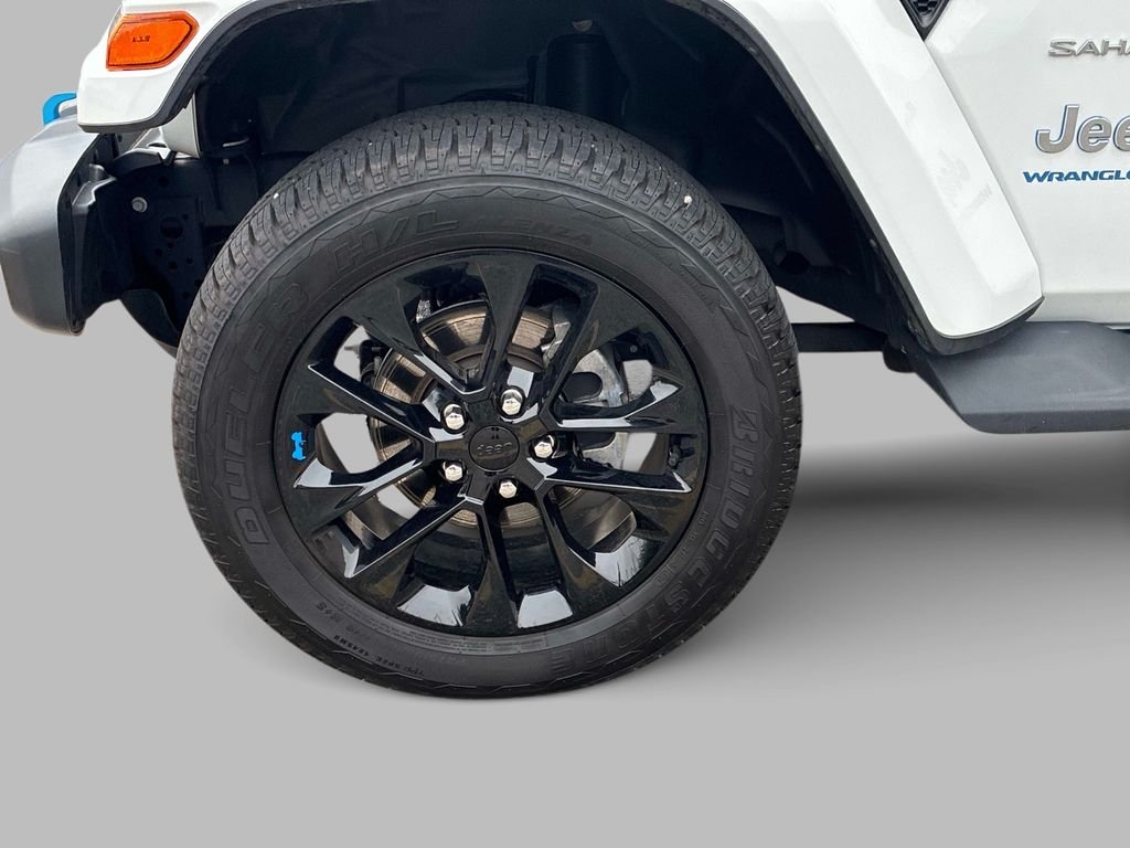 Used 2023 White Jeep Sahara 4xe image 15
