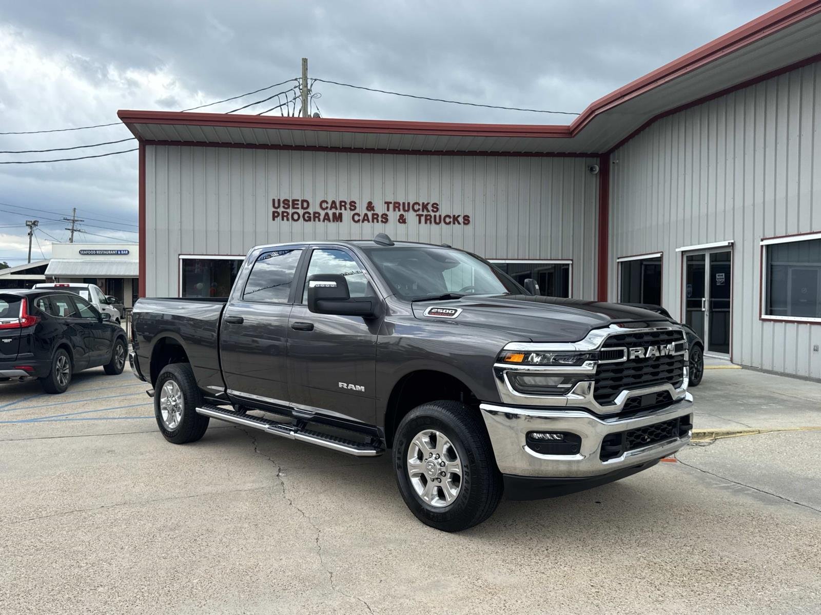 Used 2026 Granite Crystal Metallic Clearcoat Ram Big Horn image 1