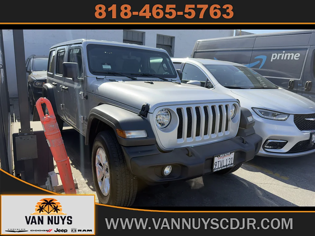 Used 2023 Silver Zynith Clear Coat Jeep Sport S image 1