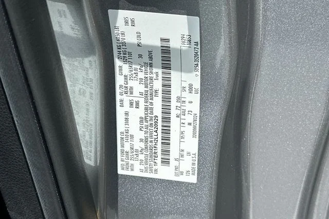 Used 2020 Silver Ford XLT image 26