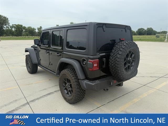 Certified Used 2025 Black Clearcoat Jeep Willys image 7