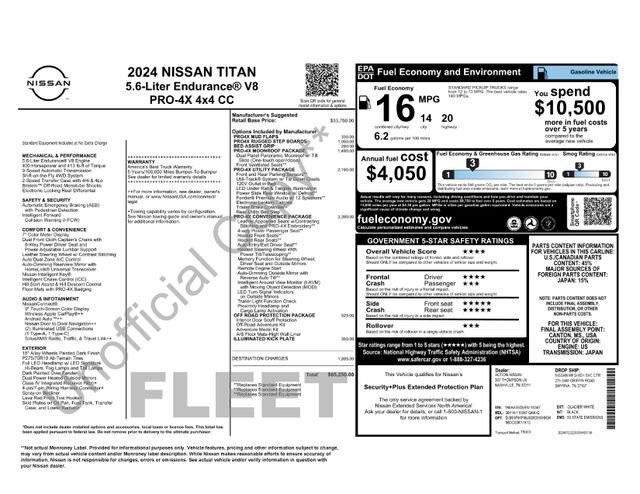 Certified Used 2024 White Nissan PRO-4X image 23