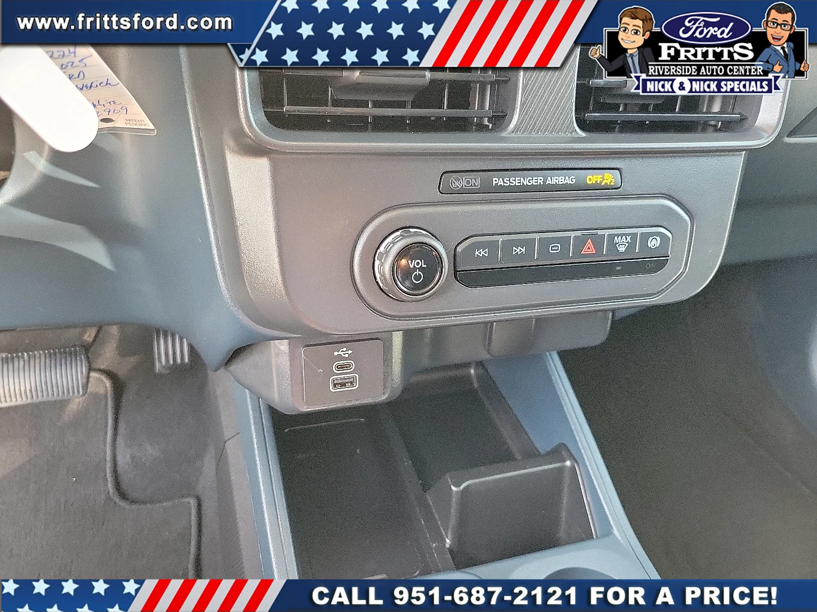 Certified Used 2025 White Metallic Ford XL image 9