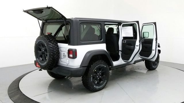 Used 2021 White Jeep Unlimited Willys image 12