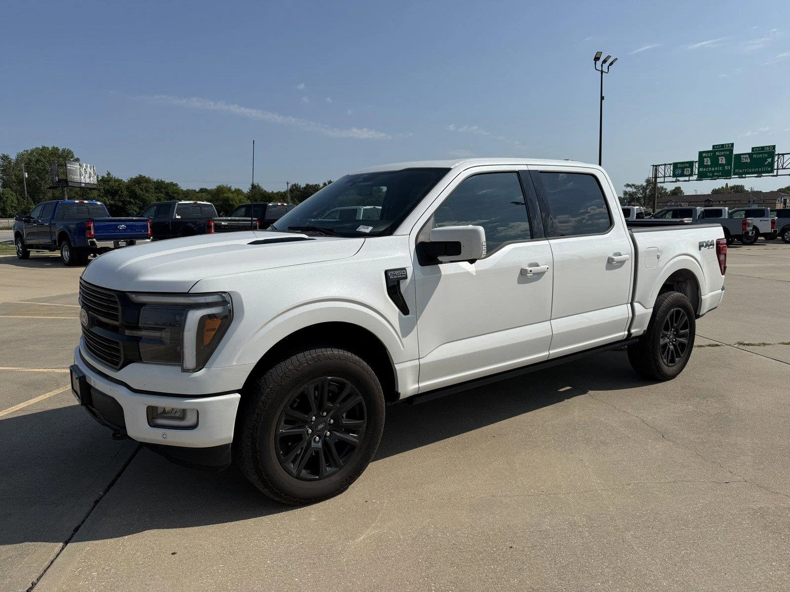 Used 2025 Star White Ford Platinum image 4