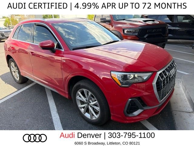 Used 2022 Red Audi Premium image 2