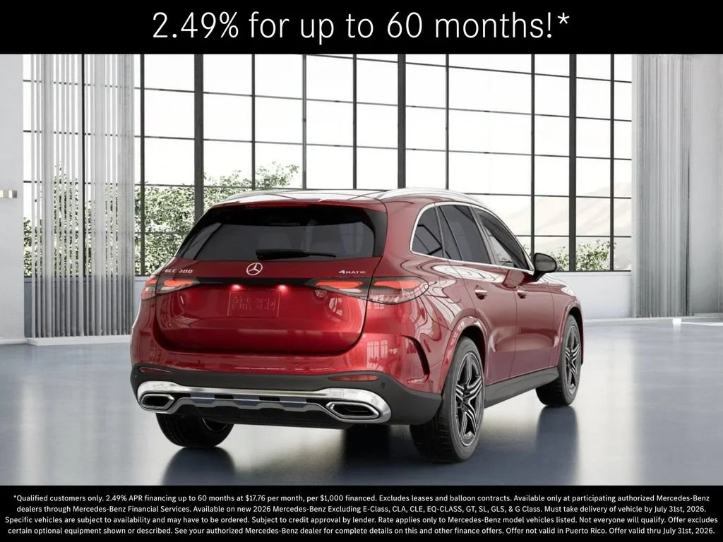 New 2026 MANUFAKTUR Patagonia Red Metallic Mercedes-Benz GLC 300 image 65