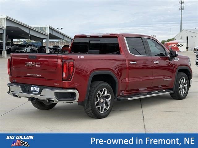 Used 2023 Volcanic Red Tintcoat GMC SLT image 4