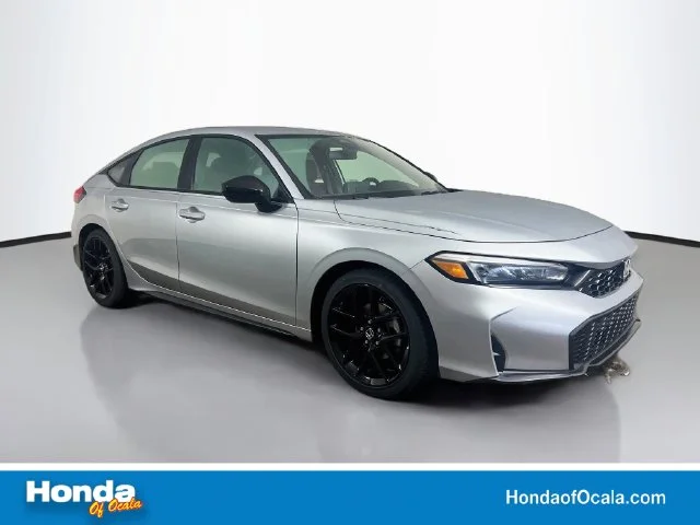 New 2026 Solar Silver Metallic Honda Sport image 1