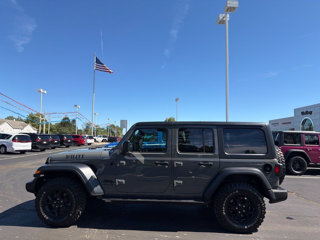 Certified Used 2020 Gray Jeep Unlimited Sport image 9
