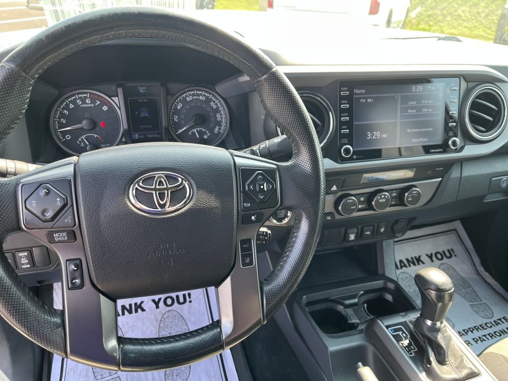 Used 2021 White Toyota TRD Sport image 16