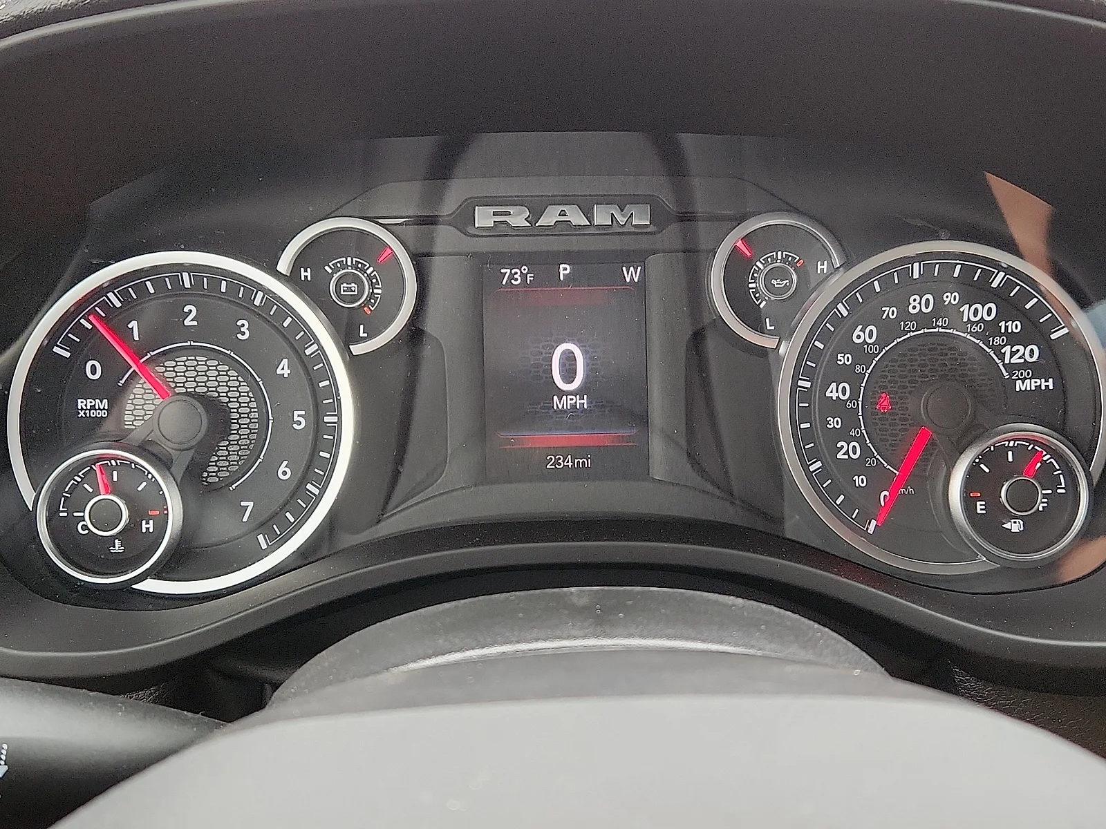 New 2026 Gray Ram TRADESMAN CREW CAB 4X2 5