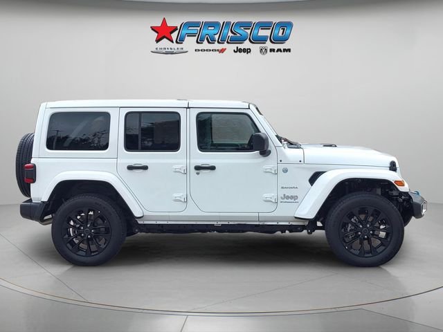 Used 2024 White Jeep Sahara 4xe image 8