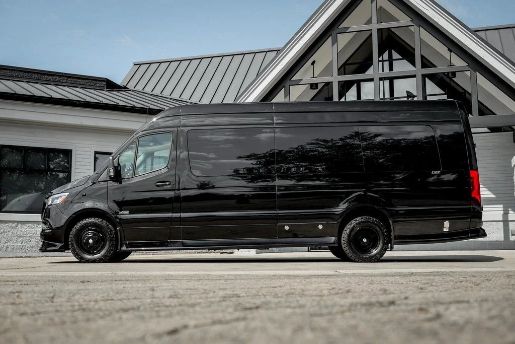 New 2026 Obsidian Black Metallic Midwest Automotive Designs D6 W/ Full Partition image 55