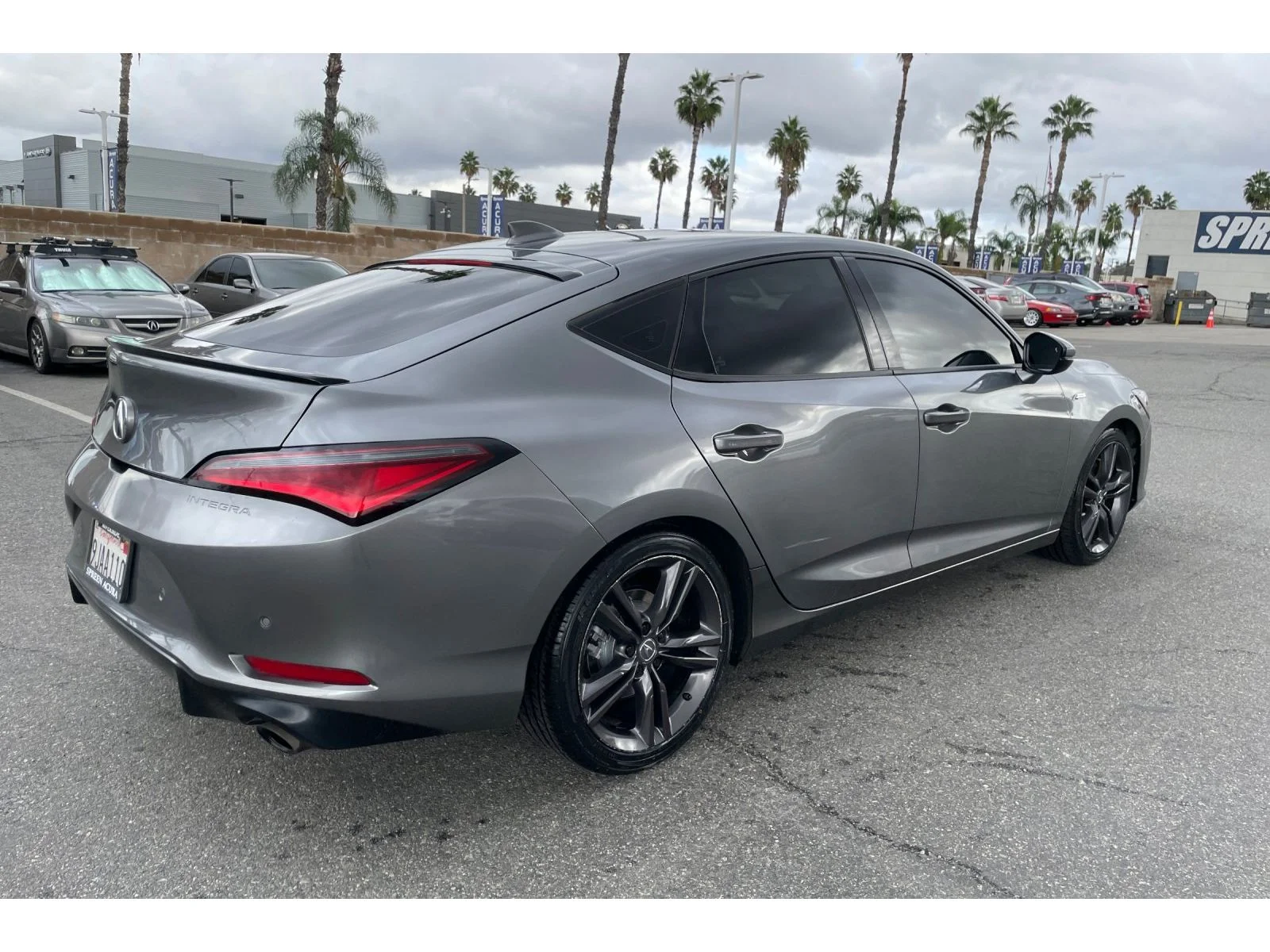 Used 2024 Liquid Carbon Metallic Acura w/A-Spec Technology Package image 5