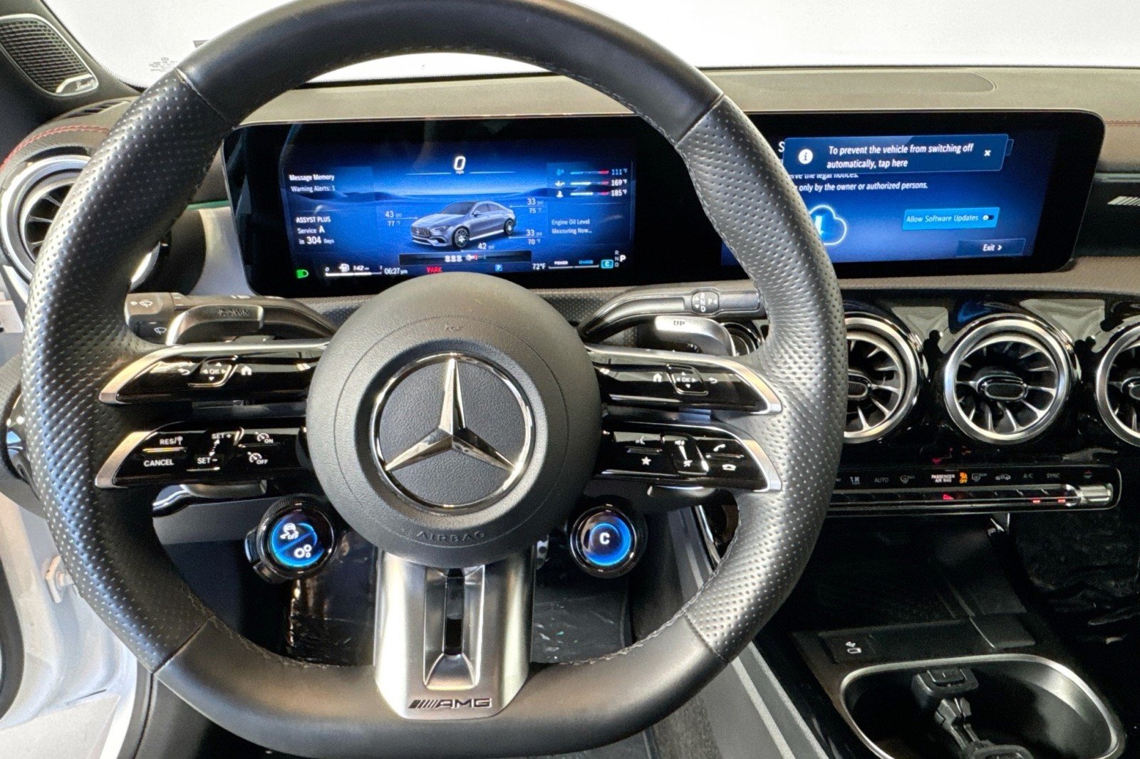 Certified Used 2025 Polar White Mercedes-Benz AMG® CLA 35 4MATIC Coupe image 11