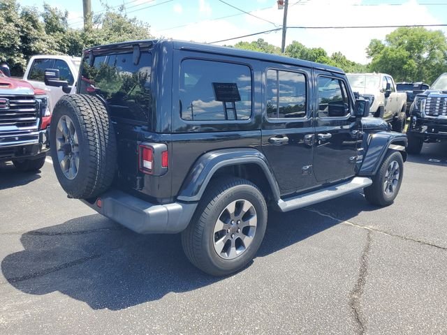 Used 2020 Black Jeep Unlimited Sahara image 4