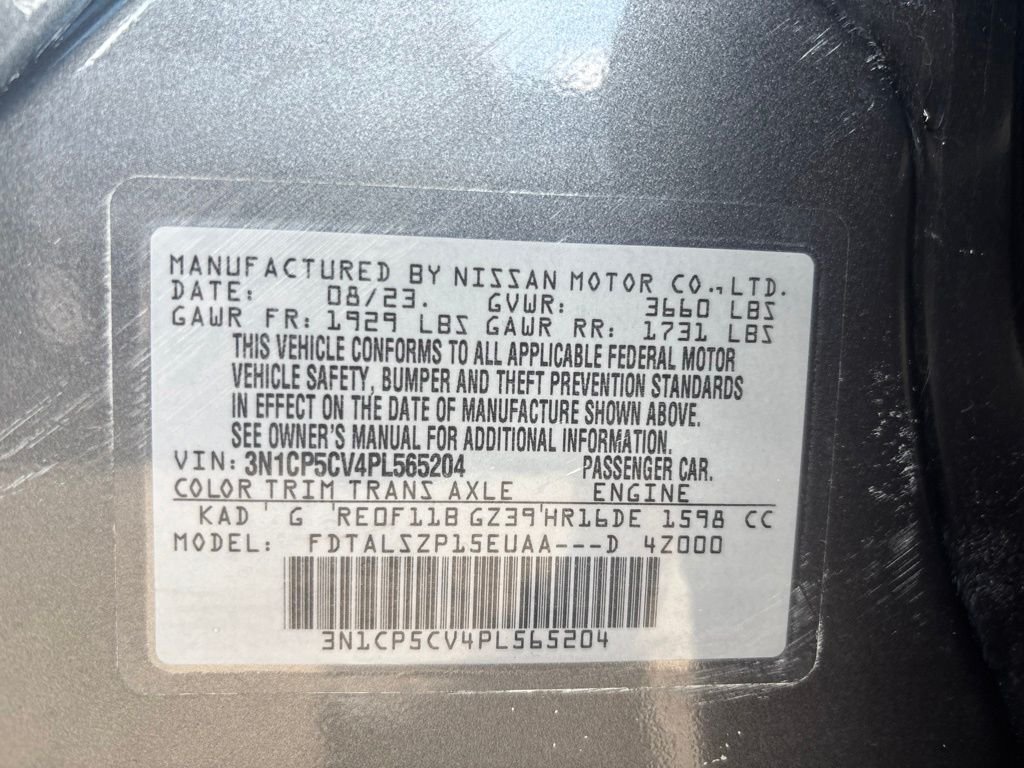 Used 2023 Gray Nissan SV image 10