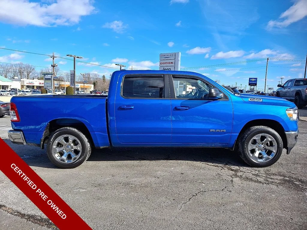 Used 2022 Hydro Blue Pearlcoat Ram Big Horn image 12