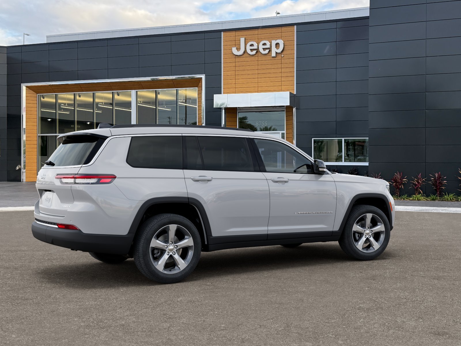 New 2026 Bright White Clear-Coat Exterior Paint Jeep Limited image 4