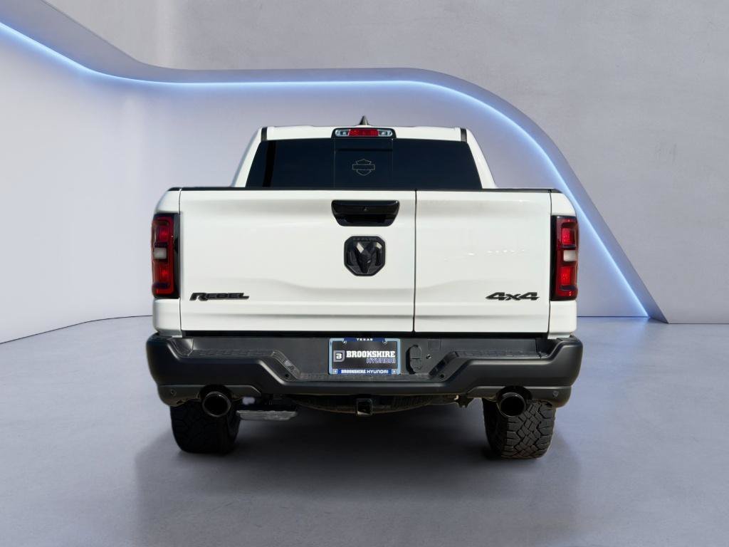 Used 2025 Bright White Clearcoat Ram Rebel image 6