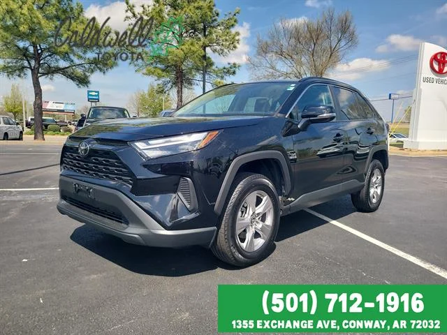 Midnight Black Metallic 2025 Toyota RAV4 XLE FWD SUV / Crossover Front-Wheel Drive