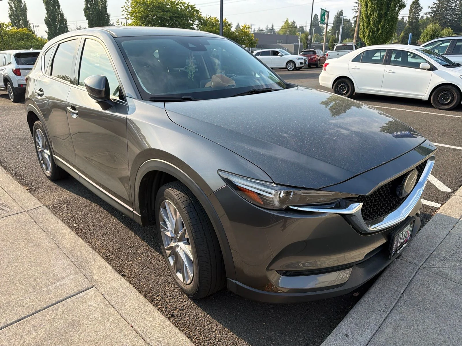 Used 2019 Machine Gray Metallic Mazda Grand Touring image 3
