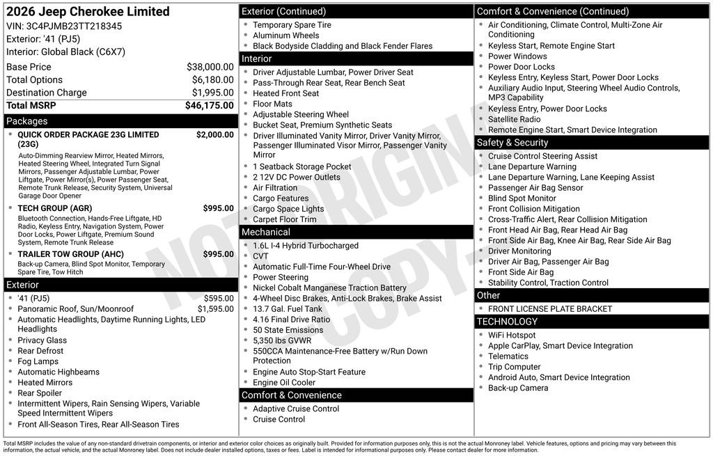 New 2026 41 Exterior Paint Jeep Limited image 23